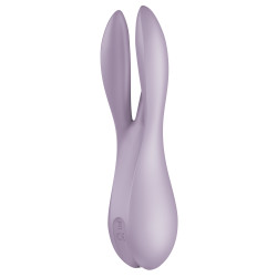 Satisfyer Stimulateur de clitoris vibrant Threesome 2 Satisfyer Violet